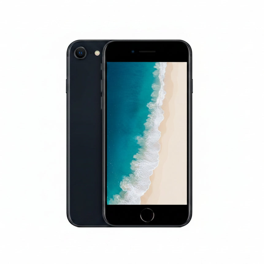 Apple IPhone SEGEN 3 64GB - Midnight - Good - Refurbished Apple