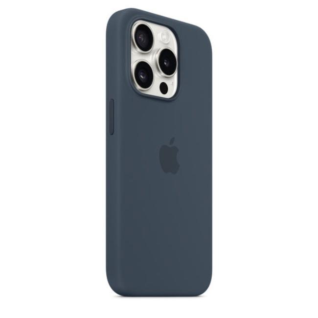 Apple iPhone 15 Pro Silicone Case with MagSafe Storm - Black Tristar