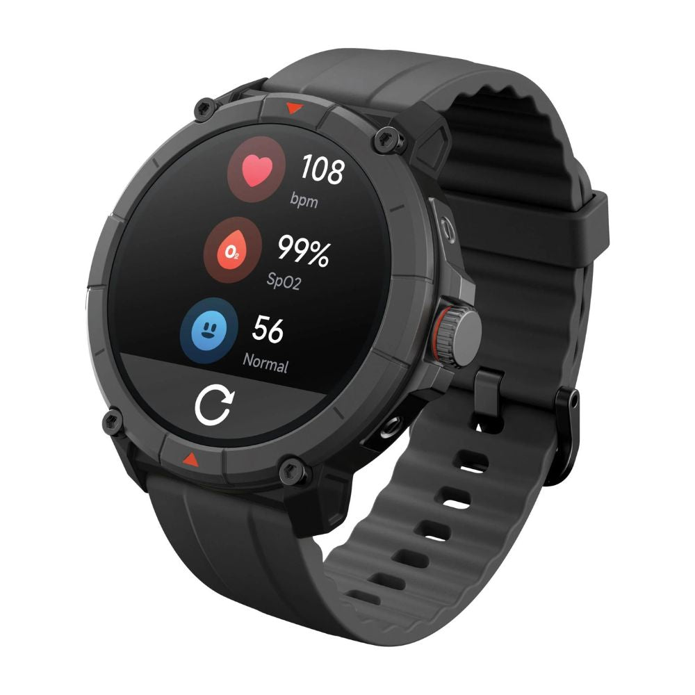 Ryze Trek Smart Watch - Black and Red colour Excellent - Refurbished Ryze