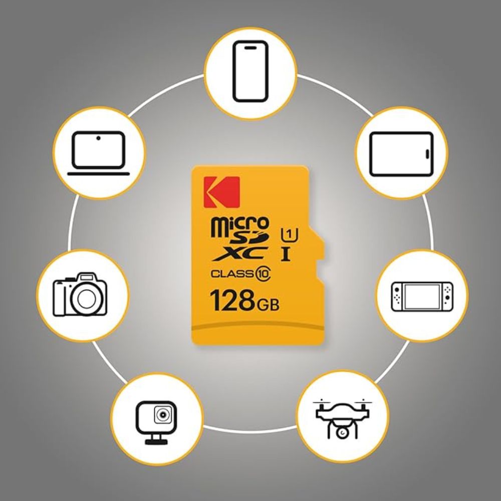 Kodak V10 Series Micro SDXC with adaptor 128GB Kodak