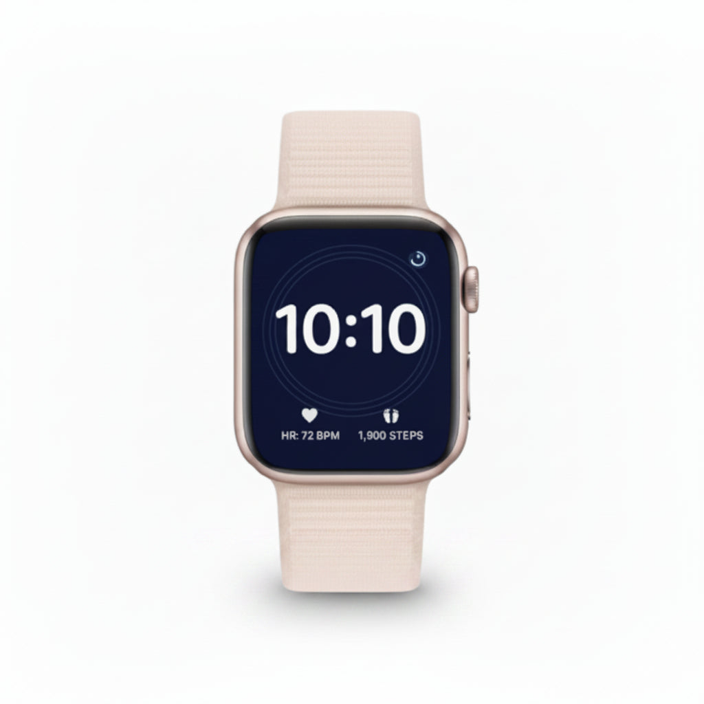 Apple Watch SE 2nd Gen 40MM GPS + Cellular - Aluminium Case Starlight - Sport Loop Starlight - Excellent - Refurbished (Copy) Apple