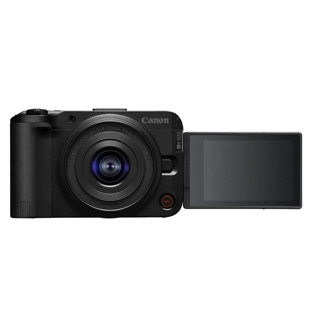 Canon EOS R50 V Kit with RF-S 14-30mm f/4.5-6.3 IS STM PZ Lens - Black / 24.2MP APS-C 4K Mirrorless Camera Canon