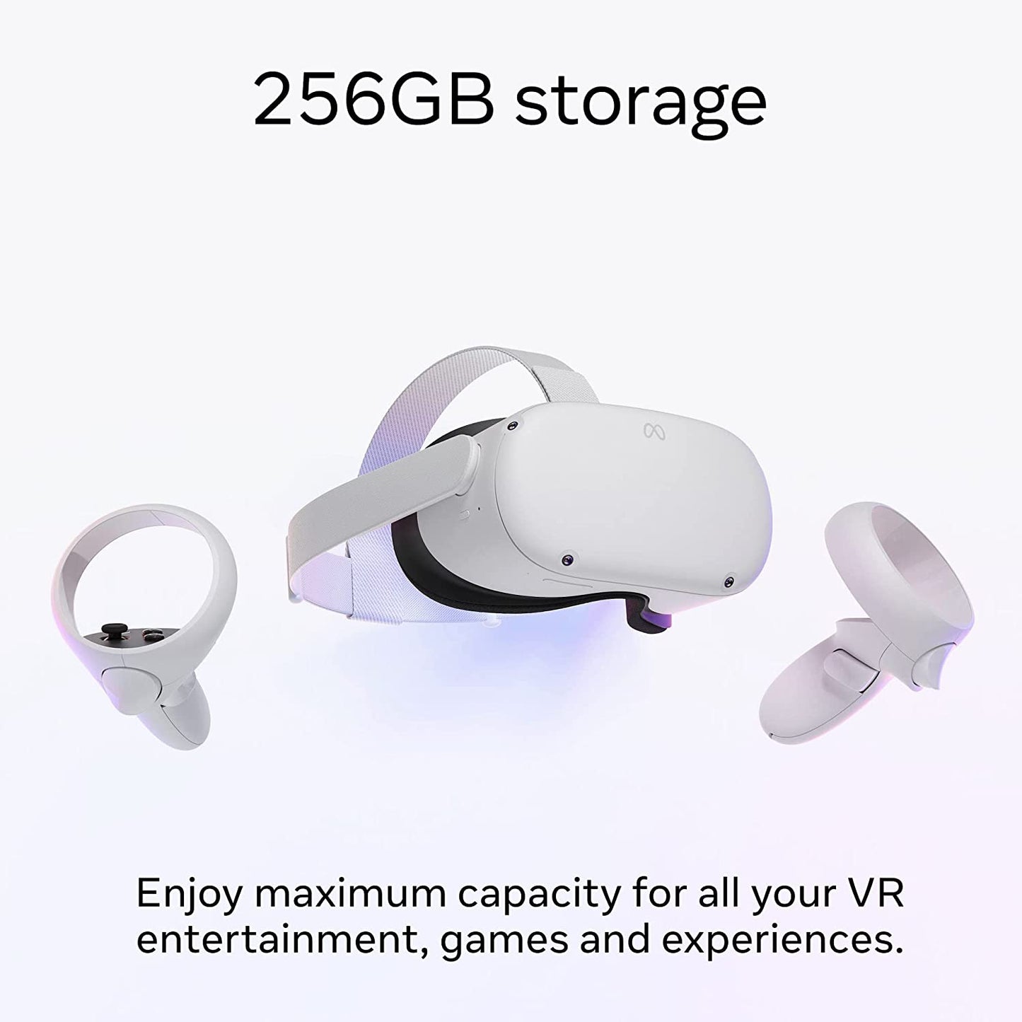 Oculus Meta Quest 2 256GB Advanced All-in-one VR Gaming Headset - White (OPEN NEVER USED) oculus