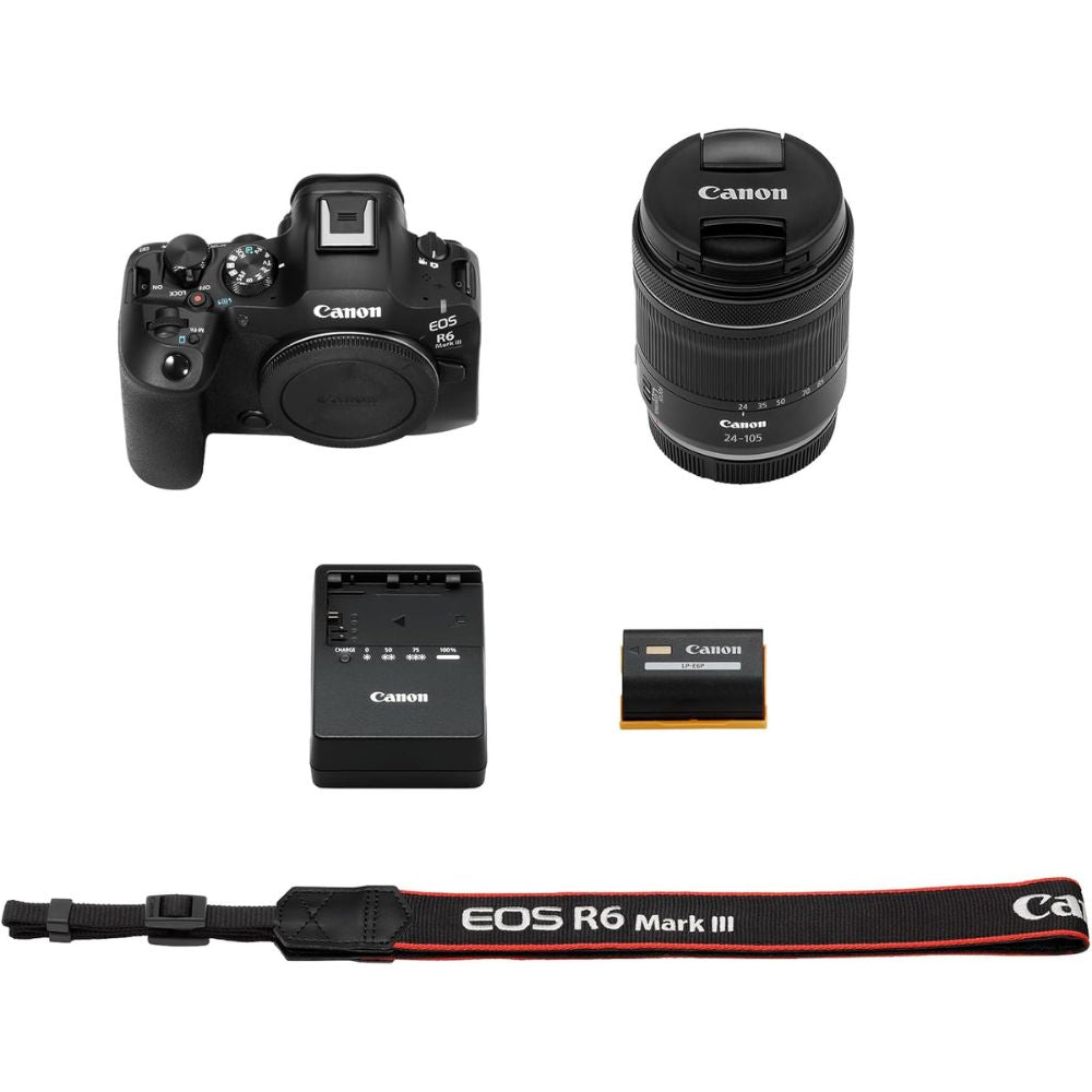Canon EOS R6 Mark III with RF 24-105mm F/4-7.1 IS STM Lens Canon