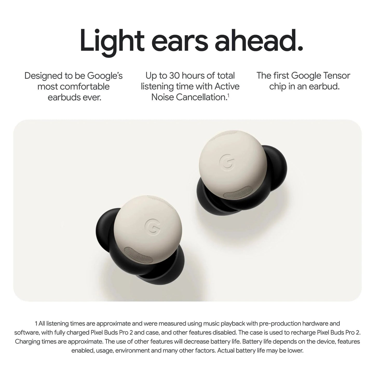 Google Pixel Buds Pro 2 – Hazel (Wireless Noise-Cancelling Earbuds) - Pristine – Refurbished Google