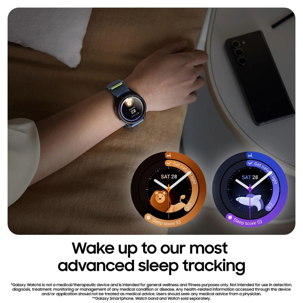 Samsung Galaxy Watch6 Classic 47mm LTE - Silver - Pristine Refurbished Samsung