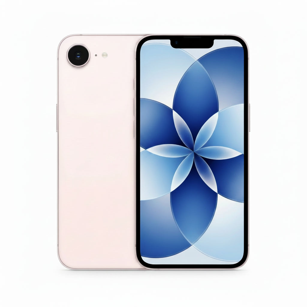 Apple iPhone 17e 256GB, 512GB - Black, Soft Pink, White – Powerful A-Series Smartphone with Advanced Camera - Acceptable - Refurbished (Copy) Apple