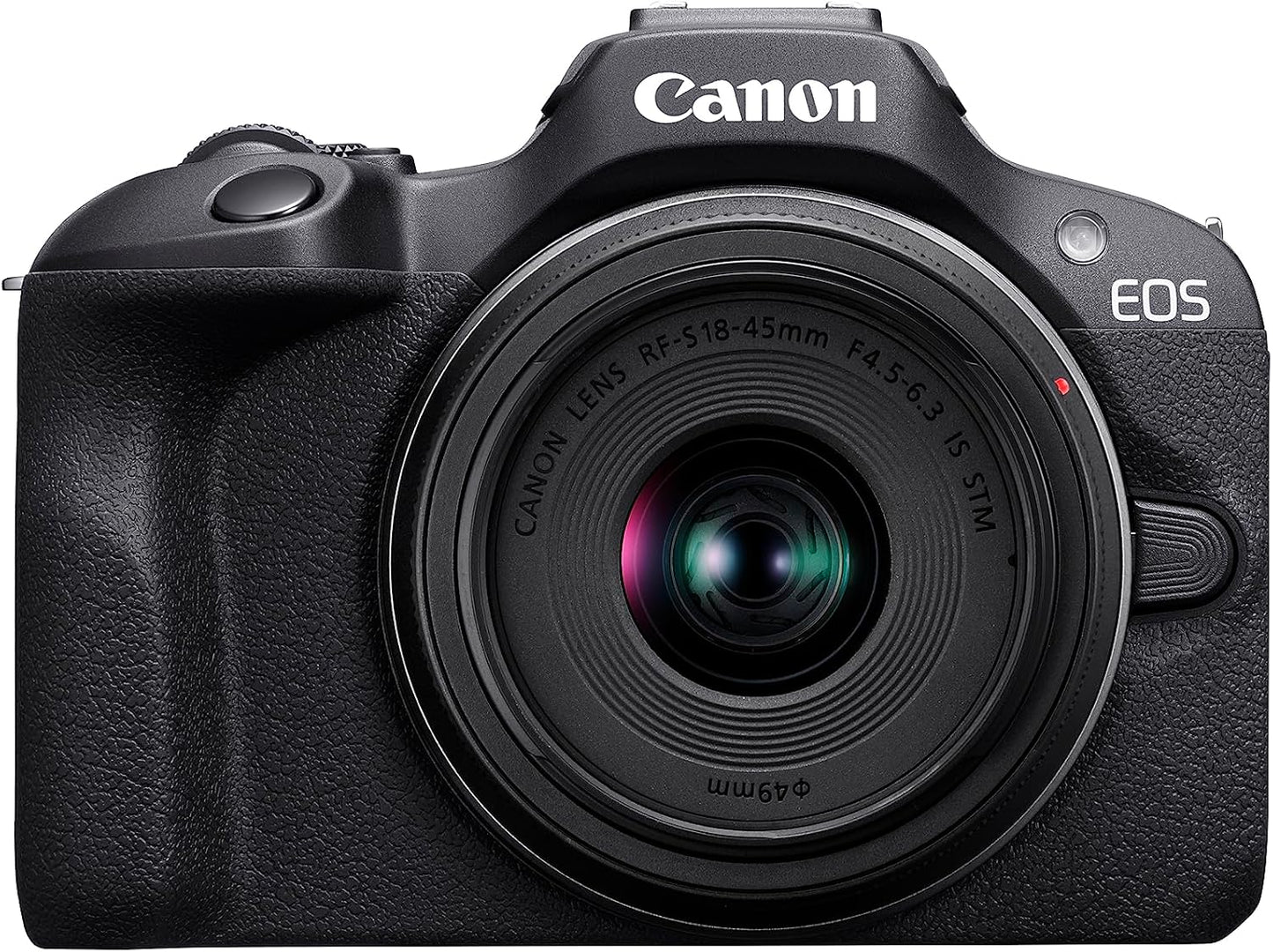 Canon EOS R100 Mirrorless Camera Kit with RF-S 18-45mm Lens – 24.1MP APS-C – Compact & Lightweight (Black) canon