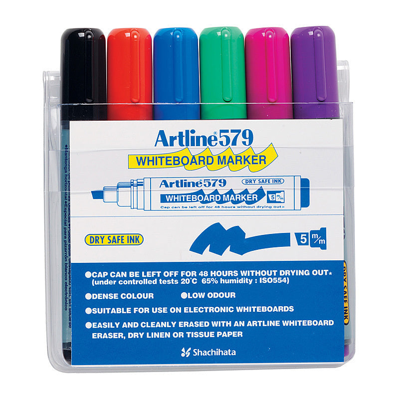 Artline 579 W/B Mrkr Asst Wlt6 Artline