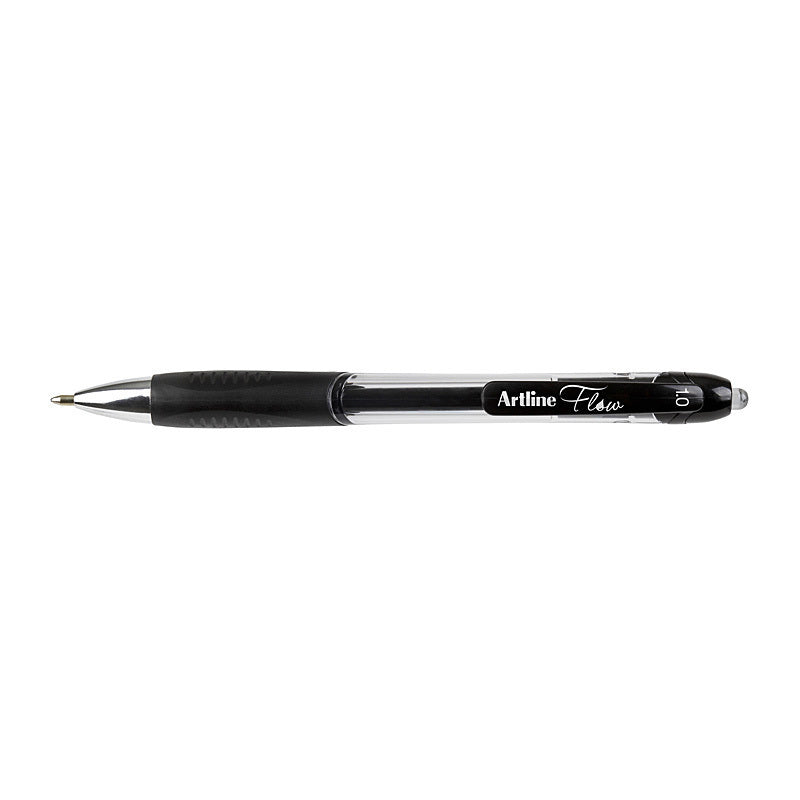 Artline Flow Retr Pen Blk Bx12 Artline