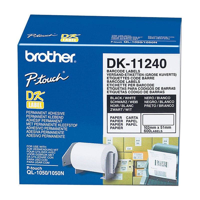 Brother DK11240 White Label Brother