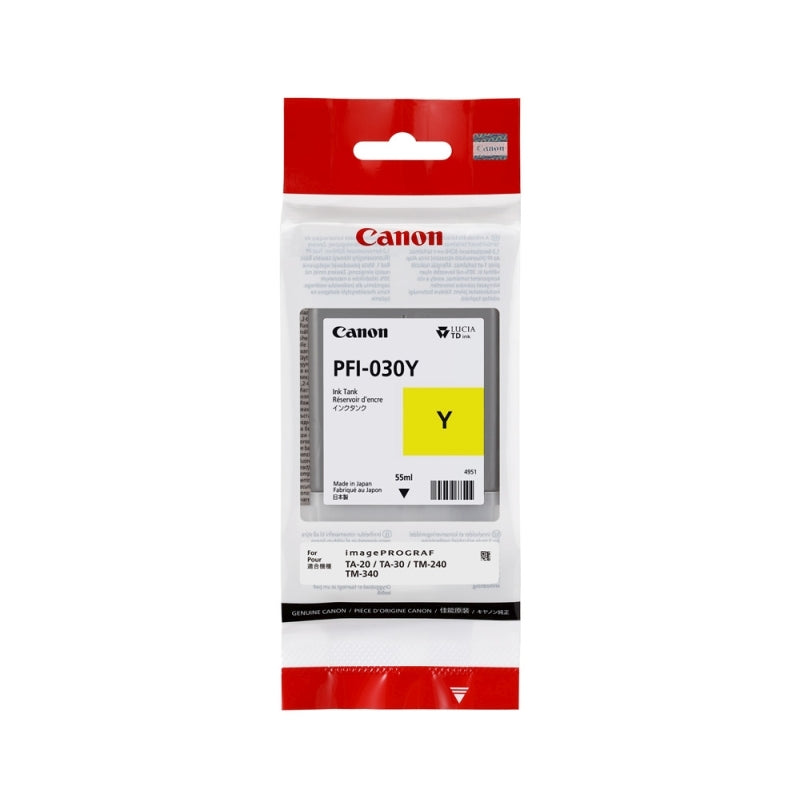 Canon PFI030 Yellow Ink Canon