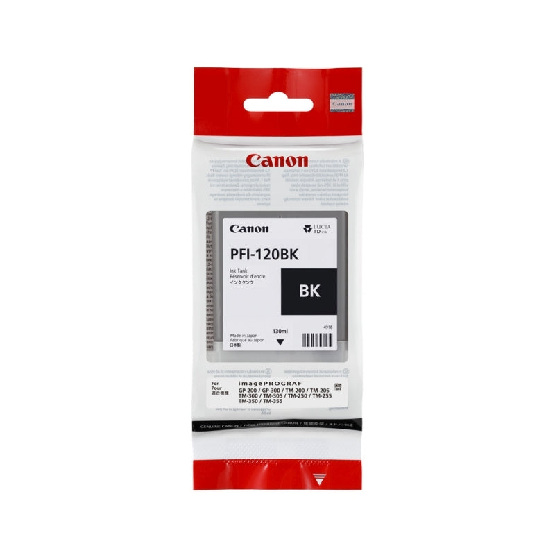 Canon PFI120 Black Ink Canon