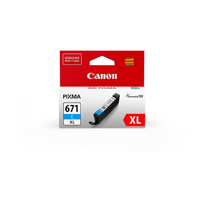 Canon CLI671XL Cyan Ink Cart Canon
