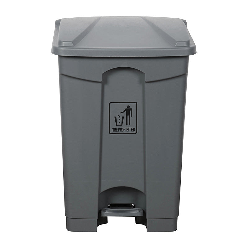Clnlnk Rubsh Bin W/Pdl 45L Gry Cleanlink