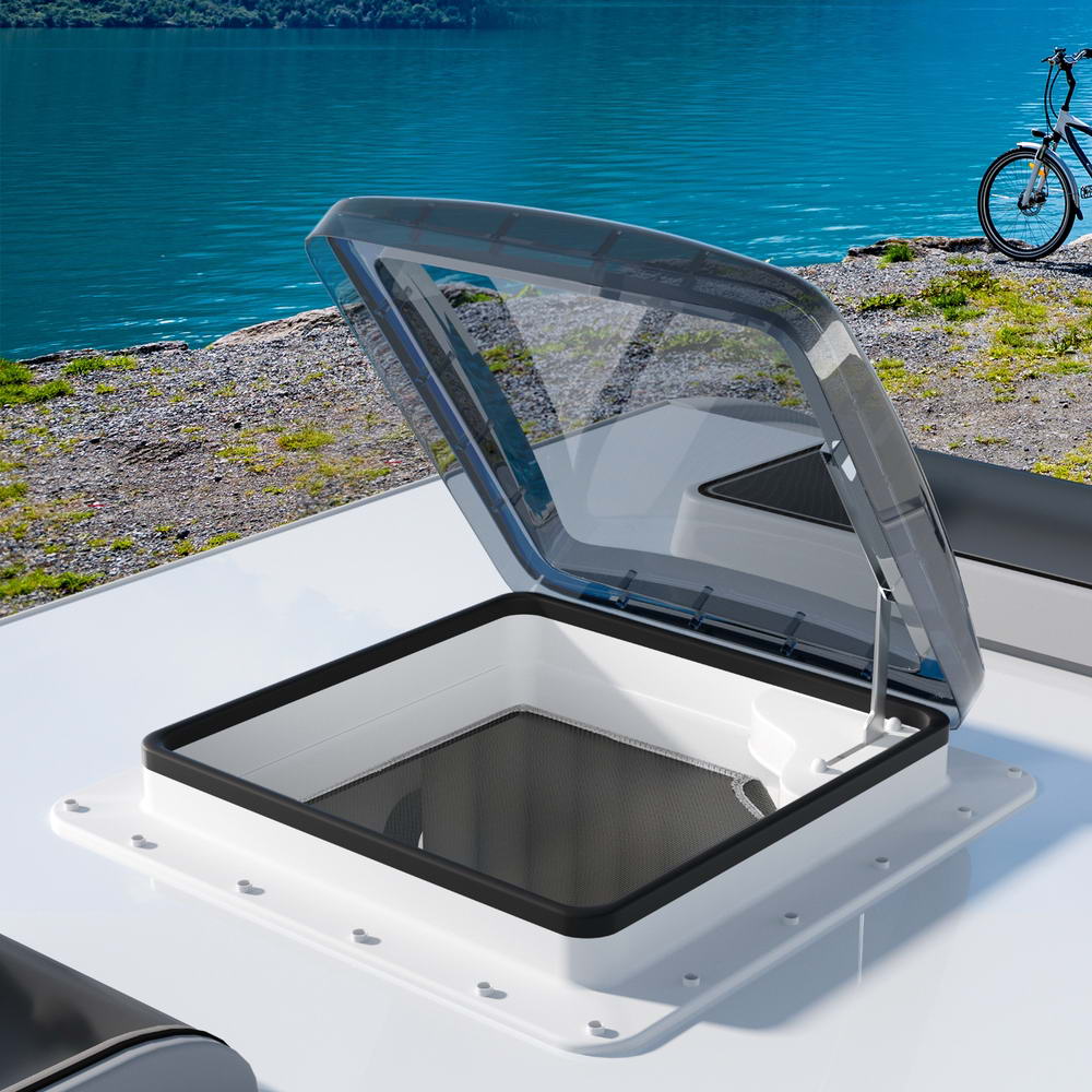 Weisshorn Caravan Roof Vent Air Exhaust Hatch RV Motorhome Camper White Tristar Online