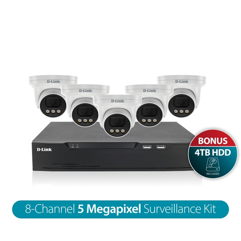 D-Link Vigilance Kit 8CH 5MP D-Link