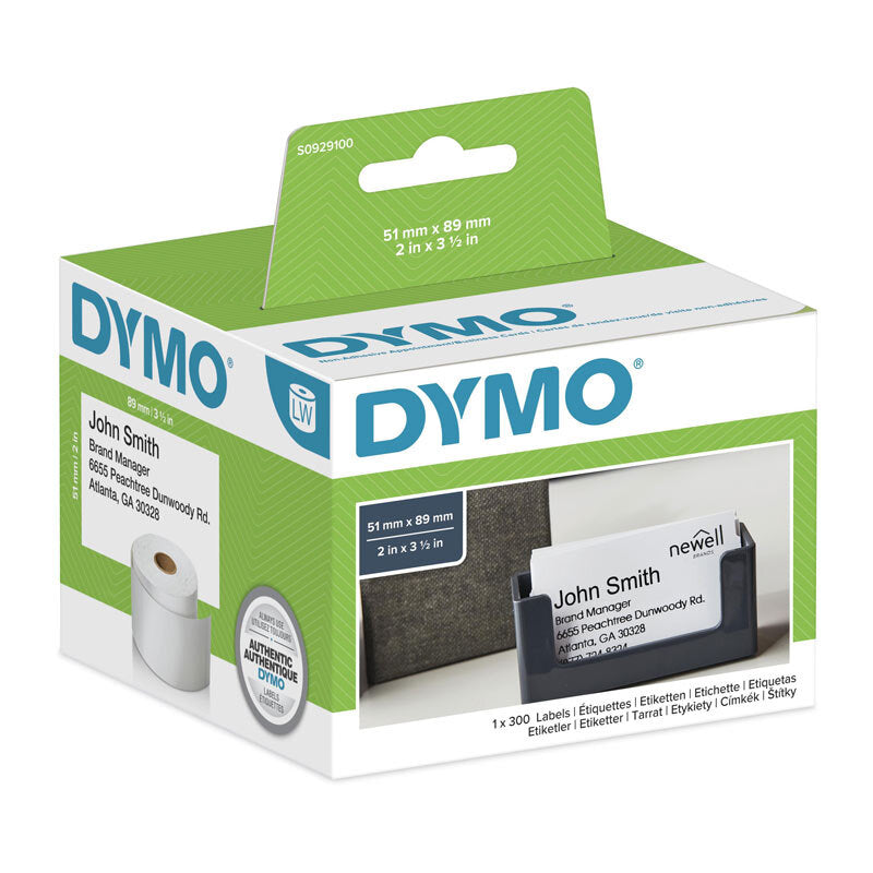 Dymo LW 51mm x 89mm White Dymo