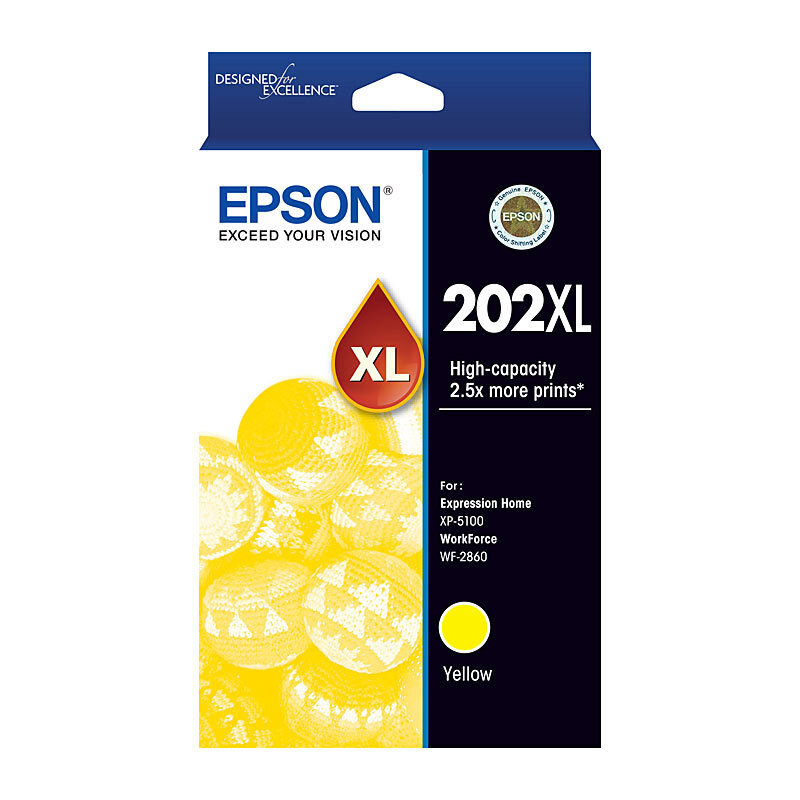 Epson 202XL Yellow Ink Cart Epson