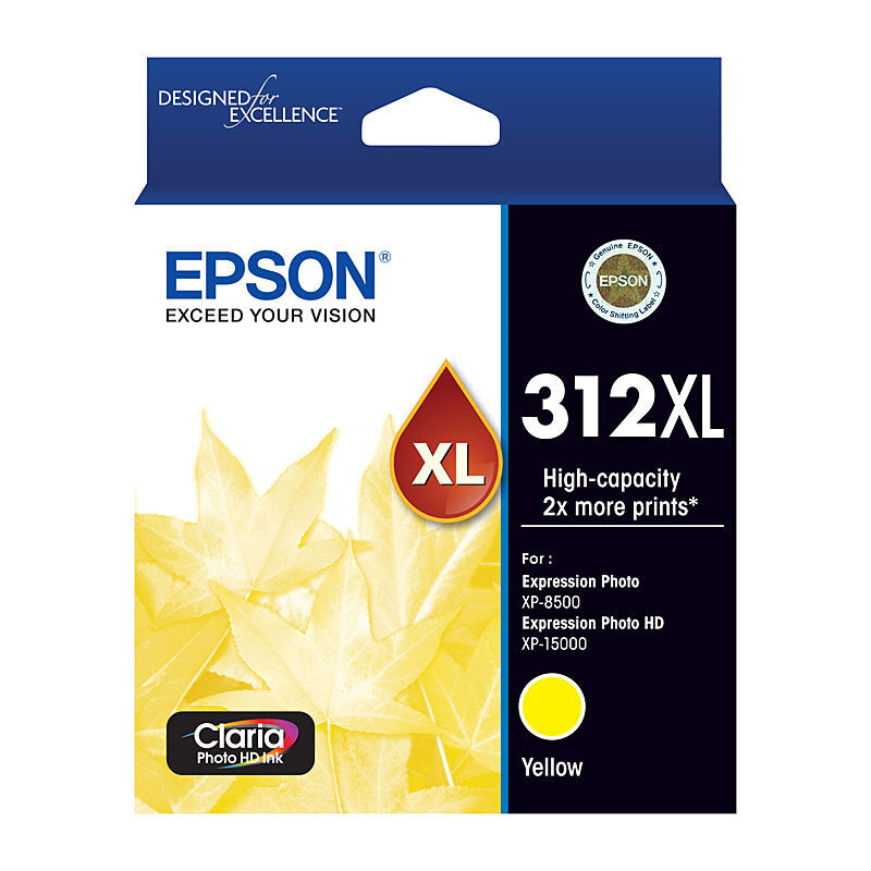 Epson 312XL Yellow Ink Cart Epson