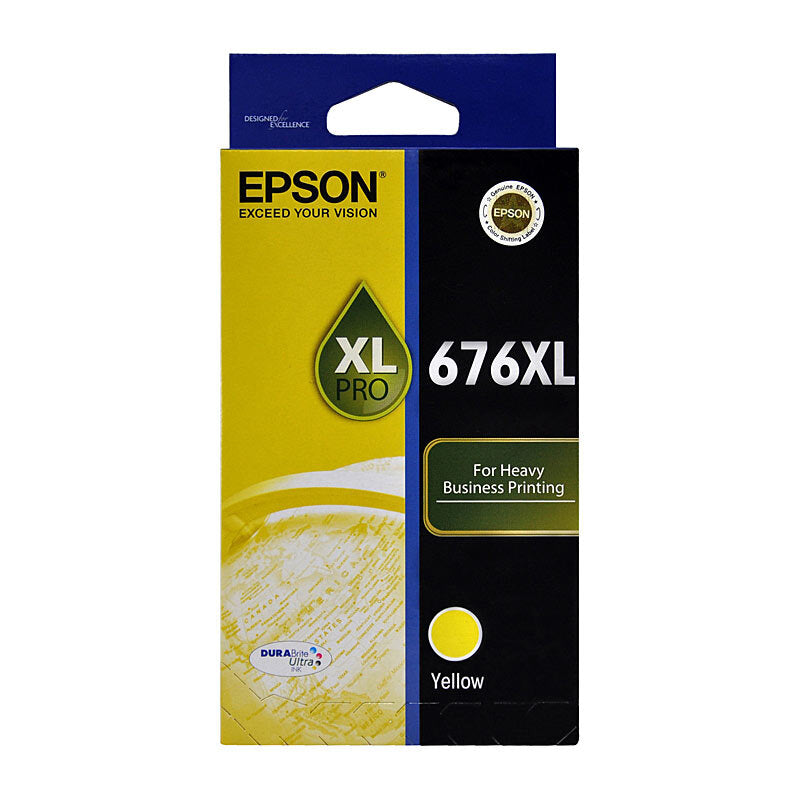 Epson 676XL Yellow Ink Cart Epson