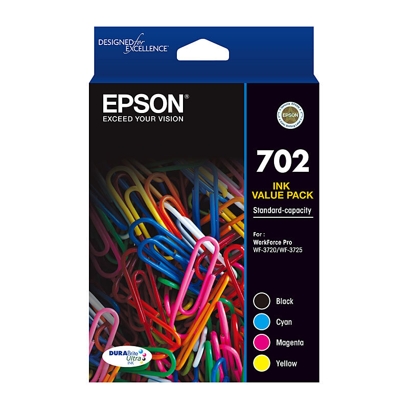 Epson 702 CMYK Ink Pack Epson