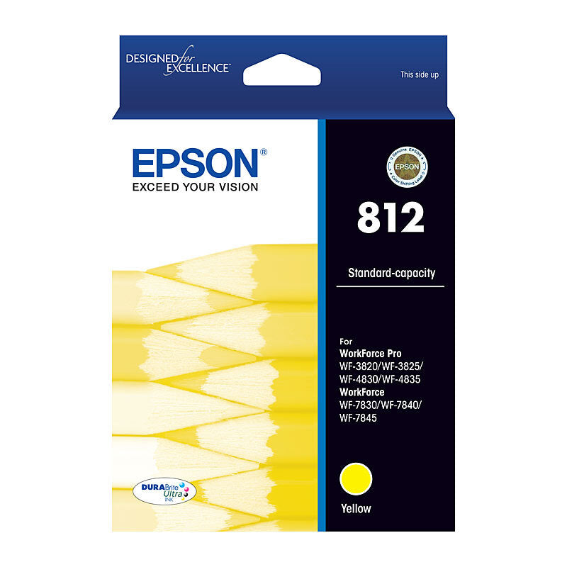 Epson 812 Yellow Ink Cart Epson