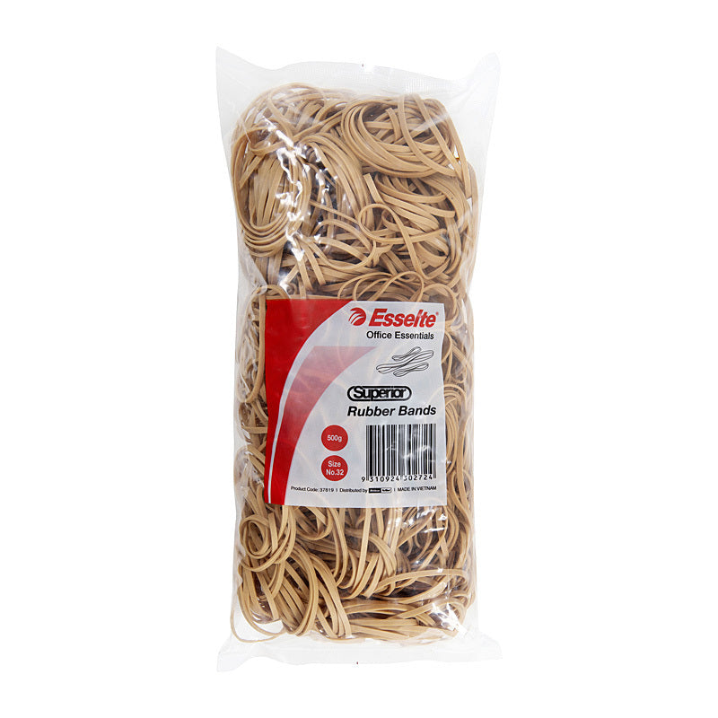 Esselte Sup R/Band Sz 32 500gm Esselte
