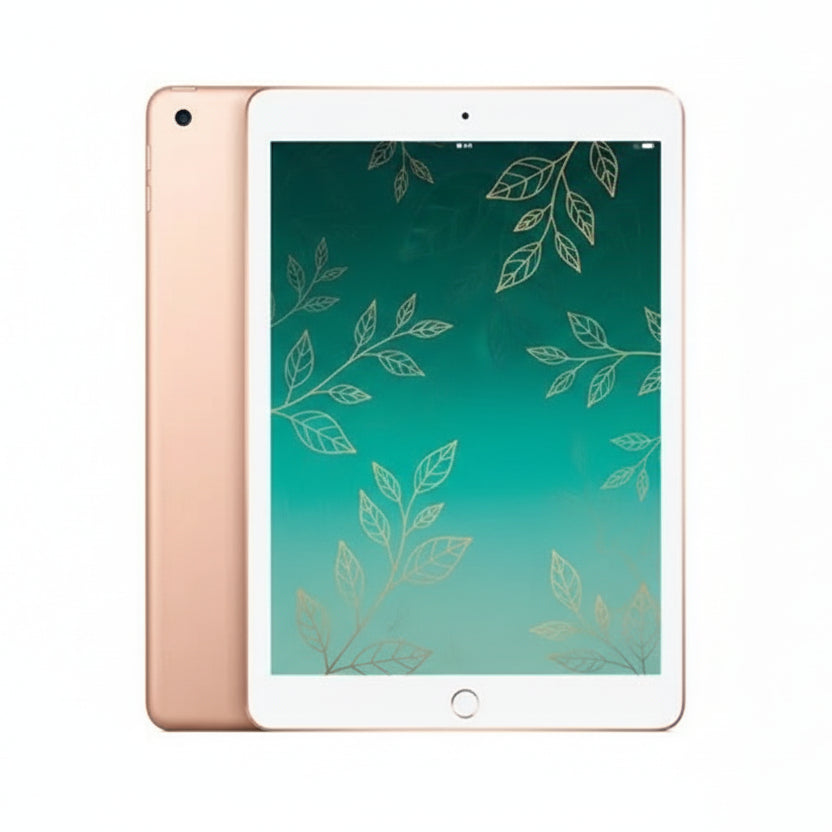 Apple iPad 6th GEN - WiFi / WiFi + Cellular, 32GB / 128GB, Silver, Space Gray & Gold - Acceptable - Refurbished Apple