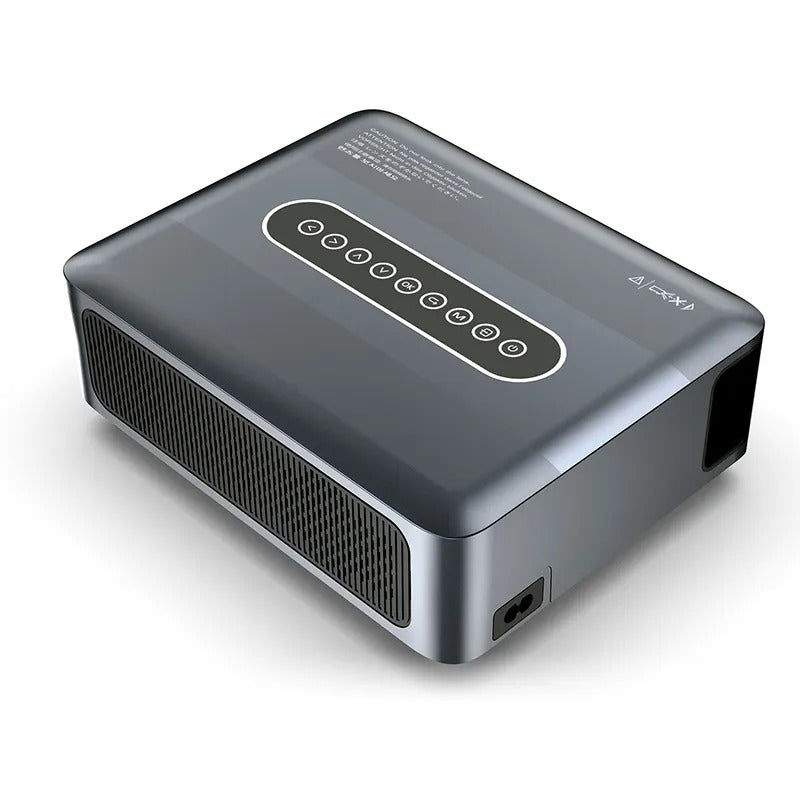 Xnano X1 Projector with Ultra HD 8K Video Decode HDR 10+ AI intelligence android 9.O - Grey - Pristine - Refurbished Tristar Online