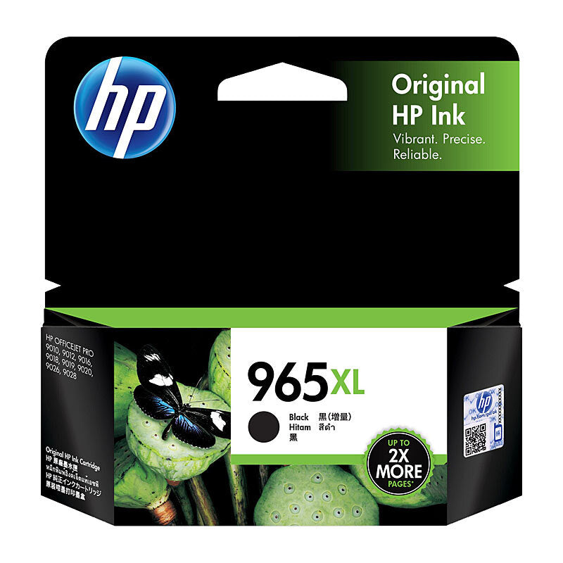 HP #965XL Black Ink 3JA84AA HP