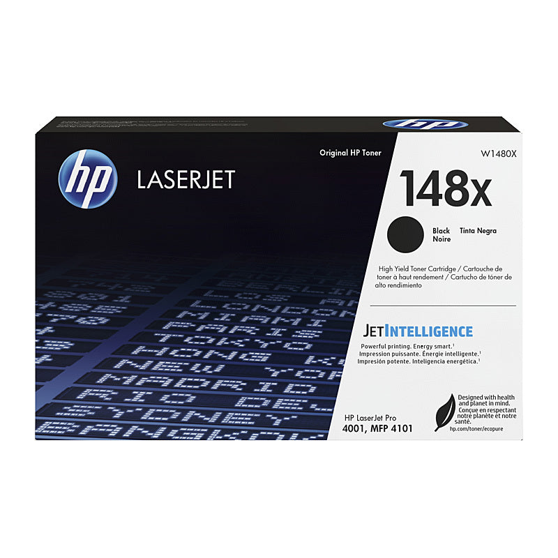 HP #148X Black Toner W1480X HP