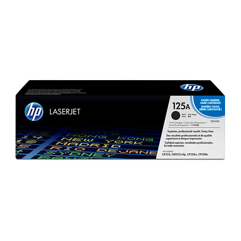 HP #125A Black Toner CB540A HP
