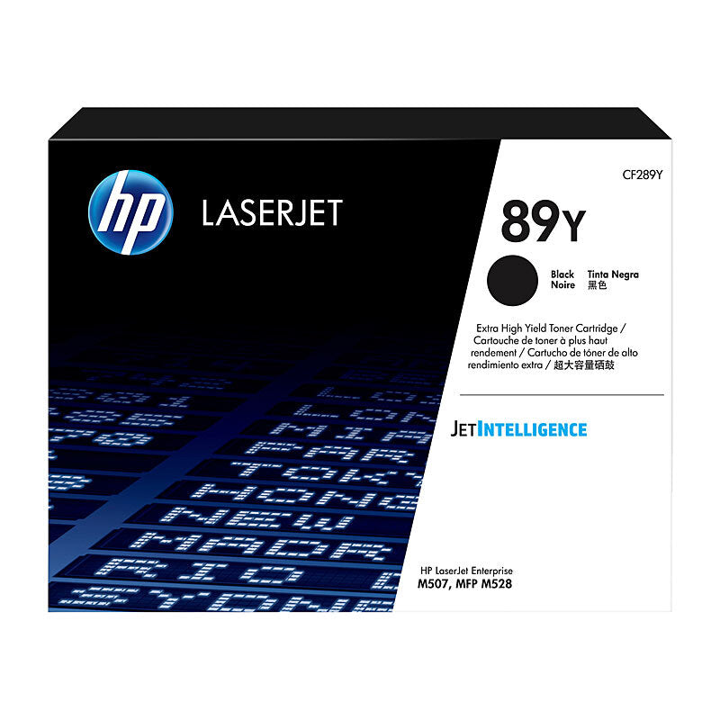 HP #89Y Black Toner CF289Y HP