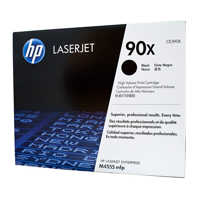 HP #90X Black Toner CE390X HP