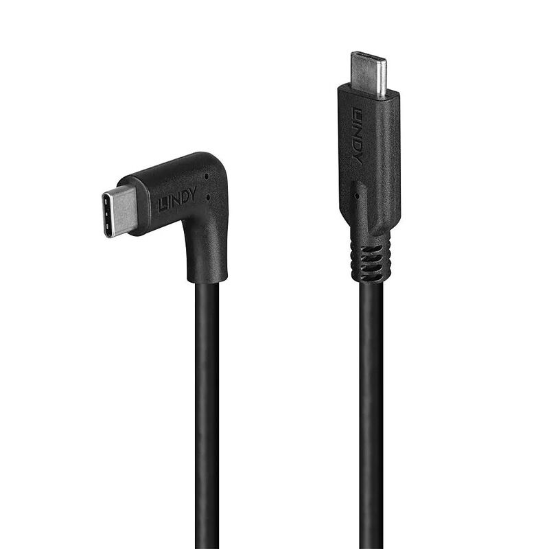 Lindy 0.5m USB 3.2 A to C R/A Lindy