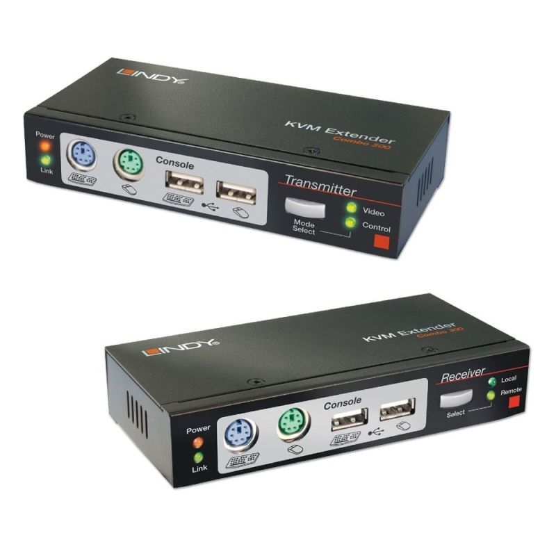 Lindy 300m CAT6 KVM VGA/USB Ex Lindy