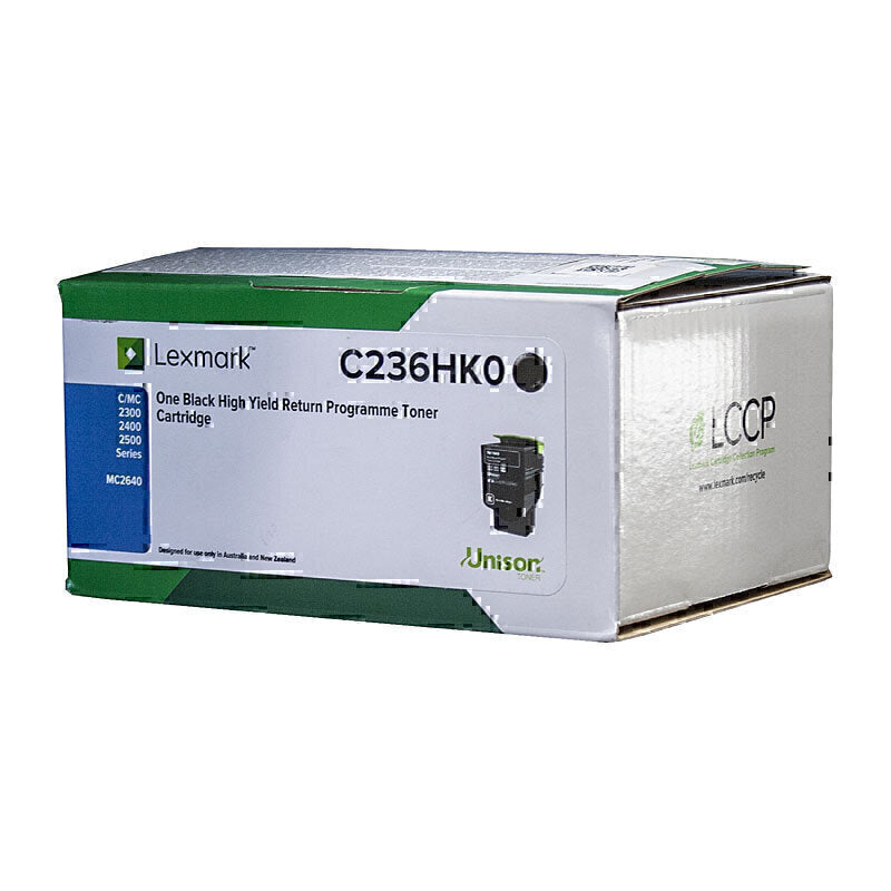 Lexm C2360K0 Black Toner Lexmark