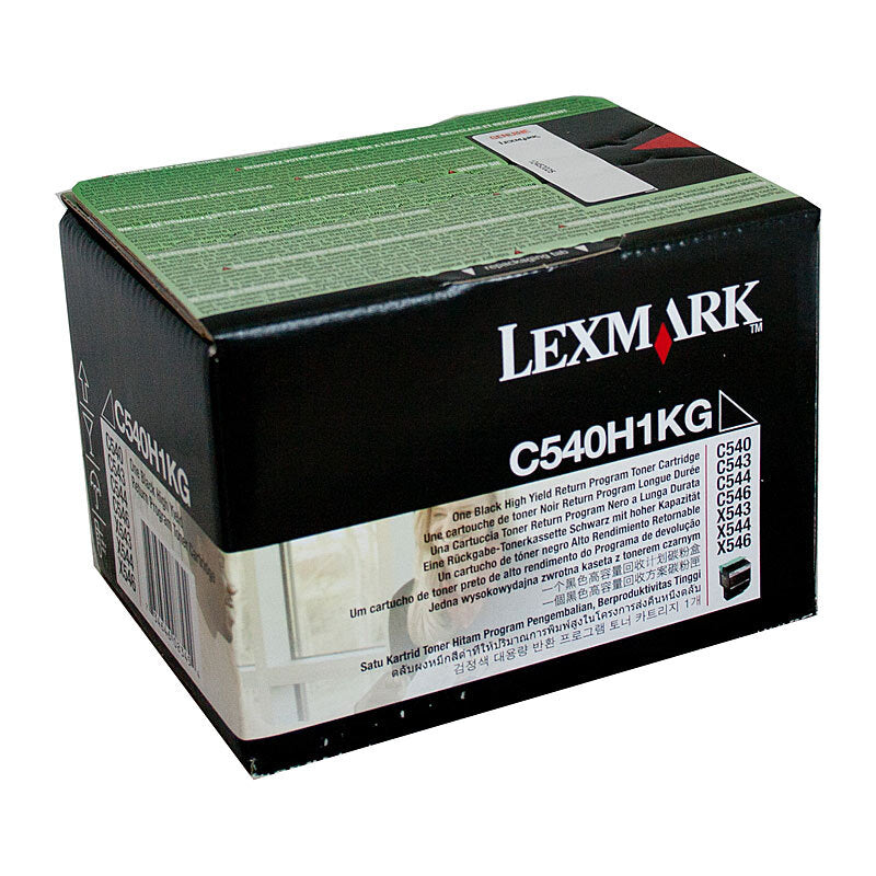 Lexm C540H1KG Black Toner Lexmark