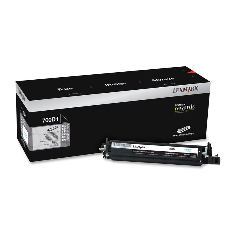 Lexm 700D1 Black Developer Lexmark
