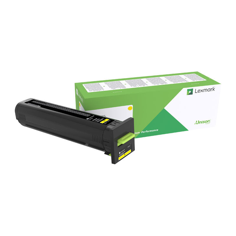 Lexm 72K6XY0 XHY Yellow Toner Lexmark