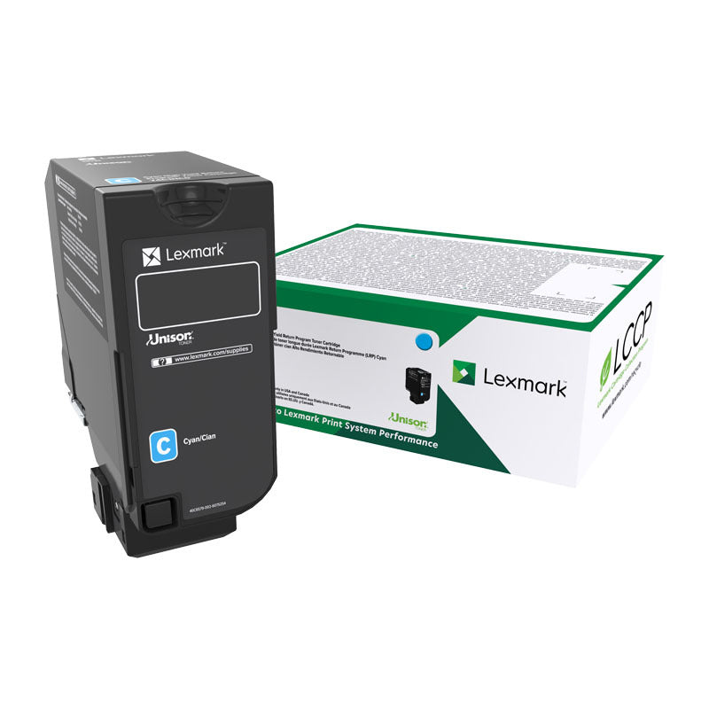Lexm 74C6HC0 HY Cyan Toner Lexmark