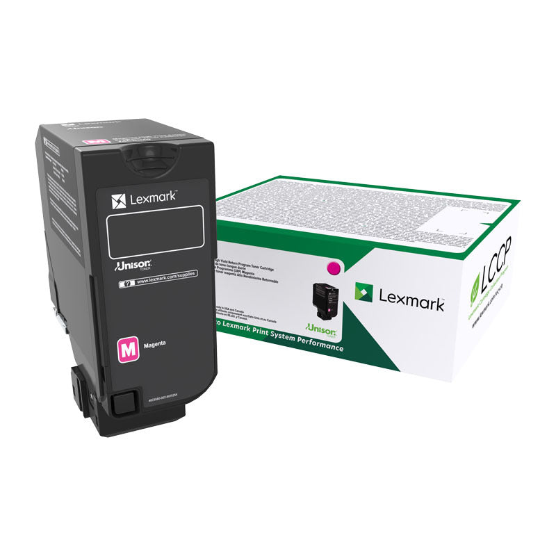Lexm 74C60M0 Magenta Toner Lexmark