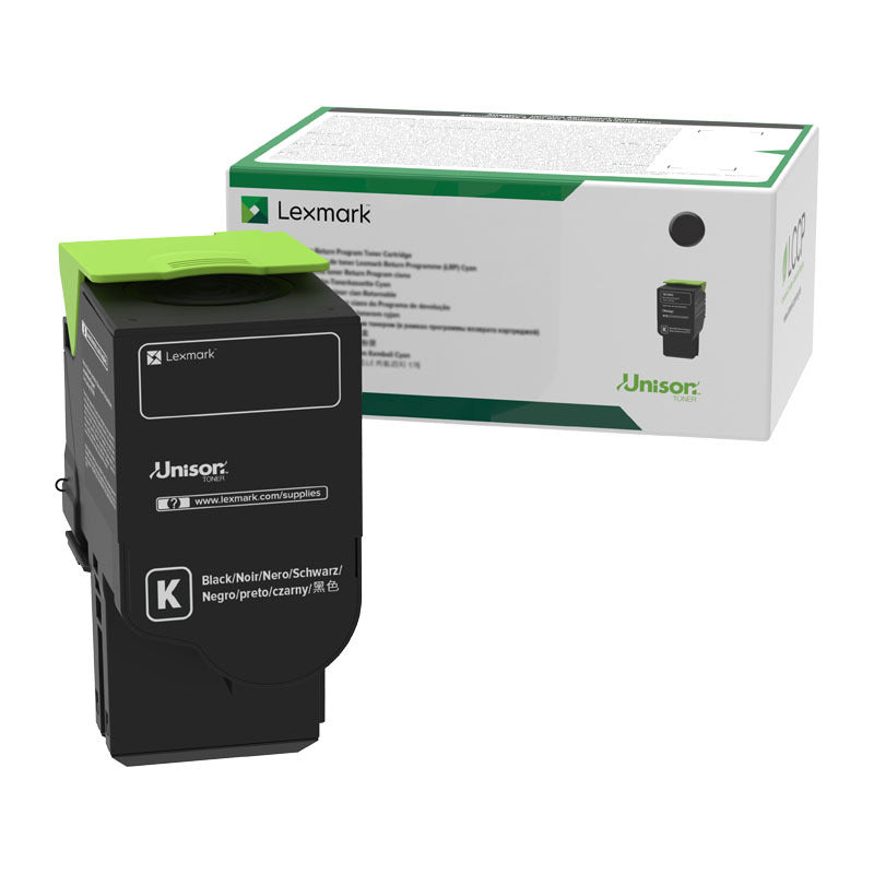 Lexm 78C6UKE UHY Black Toner Lexmark