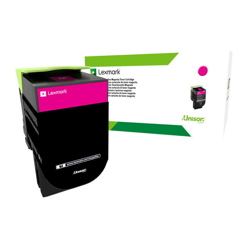 Lexm 808HM HY Magenta Toner Lexmark