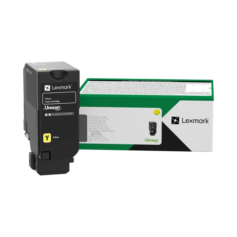 Lexm 81C1XY0 XHY Yellow Toner Lexmark