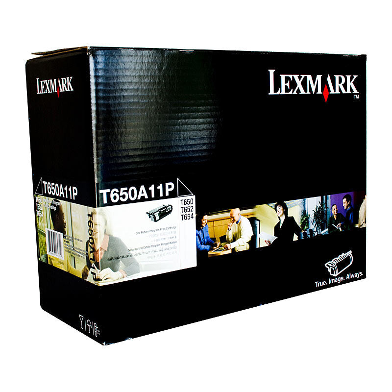 Lexm T650A11P Blk Prebate Cart Lexmark