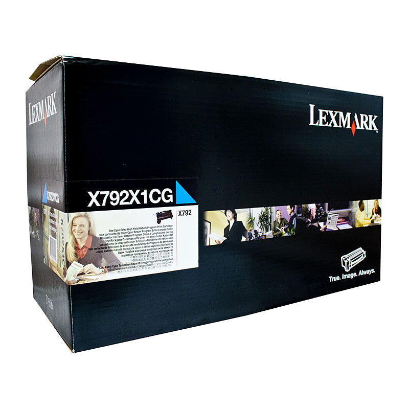 Lexm X792X1CG HY Pre Cyan Cart Lexmark