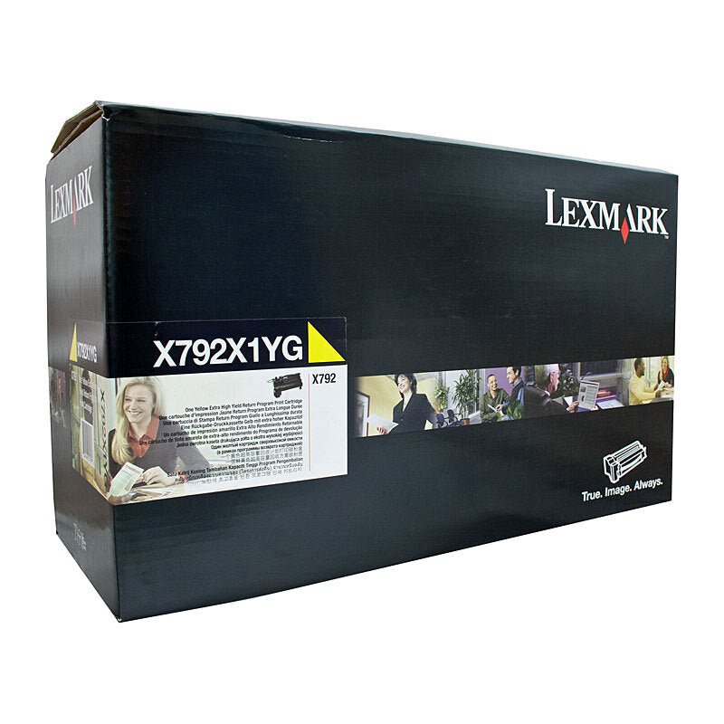 Lexm X792X1YG HY Pre Yell Cart Lexmark
