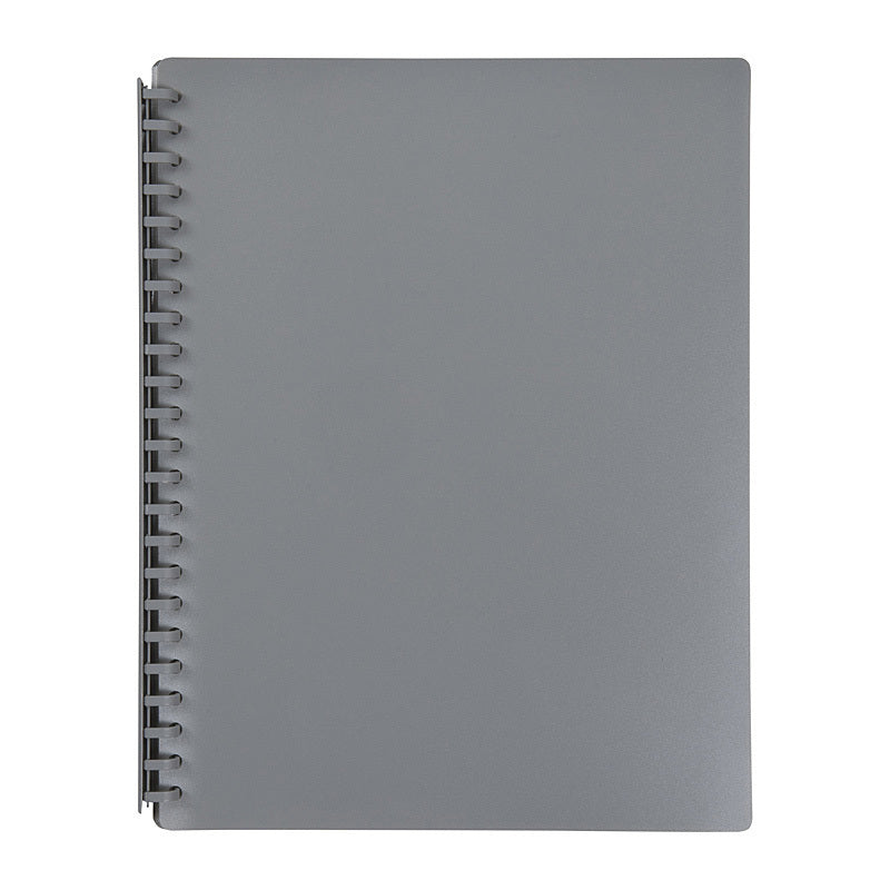 Mbg D/Book A4 Refillable Gry Marbig